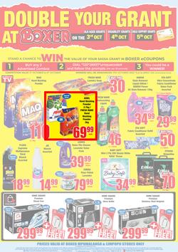 Boxer Super Stores Limpopo & Mpumalanga : Dreams Come True (26 September - 9 October 2022), page 8