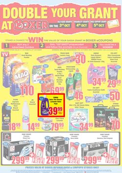 Boxer Super Stores Limpopo & Mpumalanga : Dreams Come True (26 September - 9 October 2022), page 8