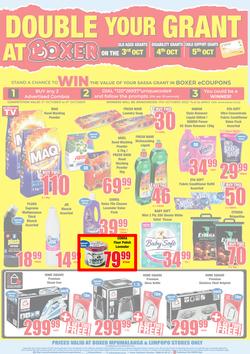 Boxer Super Stores Limpopo & Mpumalanga : Dreams Come True (26 September - 9 October 2022), page 8
