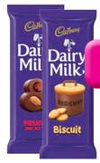 Cadbury Slabs(All Flavours)-80gm/90gm Each