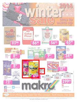 Makro Gauteng : Food Catalogue ( 29 May - 11 Jun 2014 ), page 1
