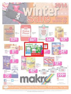 Makro Gauteng : Food Catalogue ( 29 May - 11 Jun 2014 ), page 1