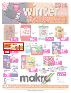 Makro Gauteng : Food Catalogue ( 29 May - 11 Jun 2014 ), page 1
