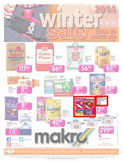 Makro Gauteng : Food Catalogue ( 29 May - 11 Jun 2014 ), page 1