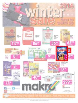 Makro Gauteng : Food Catalogue ( 29 May - 11 Jun 2014 ), page 1