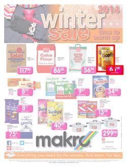 Makro Gauteng : Food Catalogue ( 29 May - 11 Jun 2014 ), page 1
