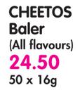 Cheetos Baler (All Flavours) - 50 x 16g