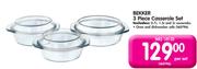 Bekker 3 Piece Casserole Set