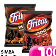 Simba Fritos Corn Chips (All Flavours) - 48 x 25g