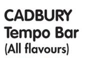 Cadbury Tempo bar ( All Flavours) - Each