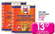 Top One Corned Meat (All Flavours)-6 x 300g