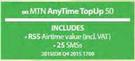 Sony Xperia E1-On MTN Any Time TopUP 50