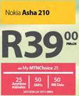 Nokia Asha 210-On My MTN Choice 25