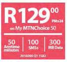 Sony Xperia E4g-On My MTN Choice 50