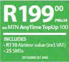 LG G4 Stylus-On MTN AnyTime TopUp 100