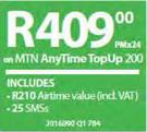LG G4-On MTN AnyTime TopUp 200