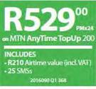 Blackberry Priv-On MTN AnyTime TopUp 200