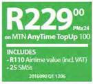 Samsung Galaxy J5-On MTN Any Time TopUp 100