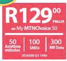 Samsung Galaxy J1 Ace-On My MTN Choice 50