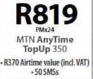 Apple iPhone 6S Plus 128GB-On MTN AnyTime TopUp 350