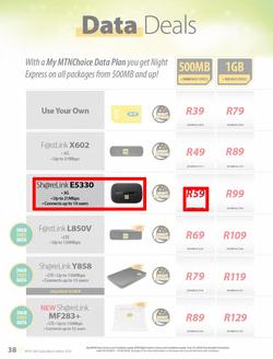 MTN : Y'ello Deals (1 Mar - 31 Mar 2016), page 38