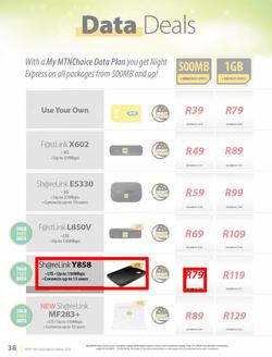 MTN : Y'ello Deals (1 Mar - 31 Mar 2016), page 38