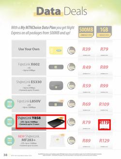 MTN : Y'ello Deals (1 Mar - 31 Mar 2016), page 38