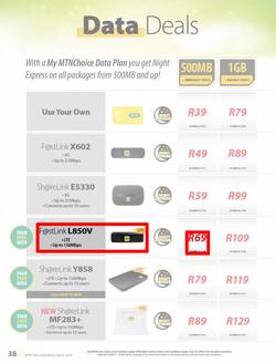 MTN : Y'ello Deals (1 Mar - 31 Mar 2016), page 38