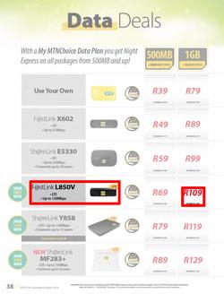 MTN : Y'ello Deals (1 Mar - 31 Mar 2016), page 38