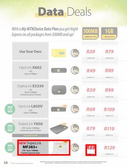MTN : Y'ello Deals (1 Mar - 31 Mar 2016), page 38