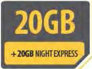 ShareLink Y858-On 20GB Night Express