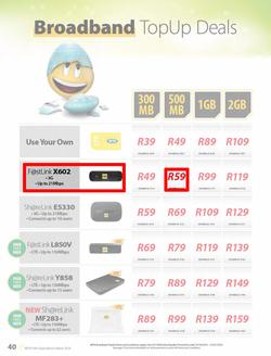 MTN : Y'ello Deals (1 Mar - 31 Mar 2016), page 40