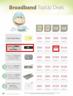 MTN : Y'ello Deals (1 Mar - 31 Mar 2016), page 40