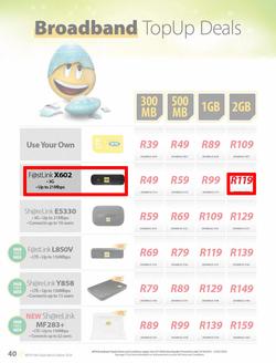 MTN : Y'ello Deals (1 Mar - 31 Mar 2016), page 40