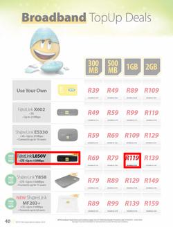 MTN : Y'ello Deals (1 Mar - 31 Mar 2016), page 40