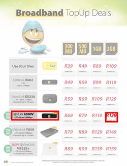 MTN : Y'ello Deals (1 Mar - 31 Mar 2016), page 40