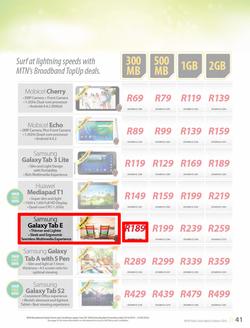 MTN : Y'ello Deals (1 Mar - 31 Mar 2016), page 41