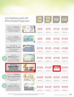 MTN : Y'ello Deals (1 Mar - 31 Mar 2016), page 41