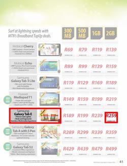 MTN : Y'ello Deals (1 Mar - 31 Mar 2016), page 41