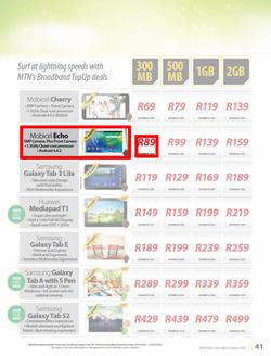 MTN : Y'ello Deals (1 Mar - 31 Mar 2016), page 41