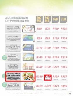 MTN : Y'ello Deals (1 Mar - 31 Mar 2016), page 41