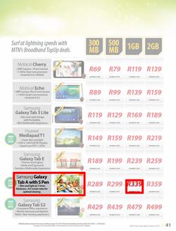 MTN : Y'ello Deals (1 Mar - 31 Mar 2016), page 41