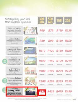 MTN : Y'ello Deals (1 Mar - 31 Mar 2016), page 41