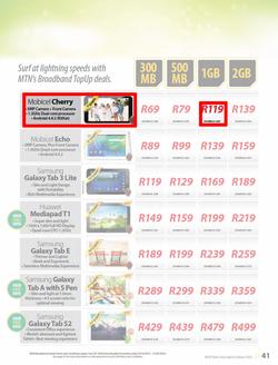 MTN : Y'ello Deals (1 Mar - 31 Mar 2016), page 41