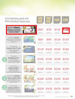 MTN : Y'ello Deals (1 Mar - 31 Mar 2016), page 41