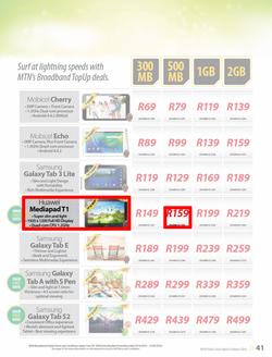 MTN : Y'ello Deals (1 Mar - 31 Mar 2016), page 41