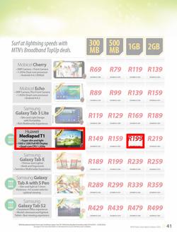MTN : Y'ello Deals (1 Mar - 31 Mar 2016), page 41
