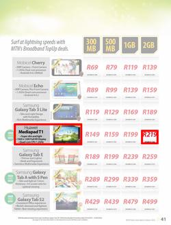MTN : Y'ello Deals (1 Mar - 31 Mar 2016), page 41