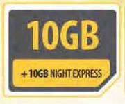 Samsung Galaxy Tab E-On 10GB Night Express