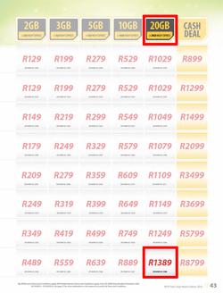 MTN : Y'ello Deals (1 Mar - 31 Mar 2016), page 43